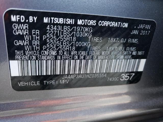 Photo 11 VIN: JA4AP3AU1HZ035554 - MITSUBISHI OUTLANDER 