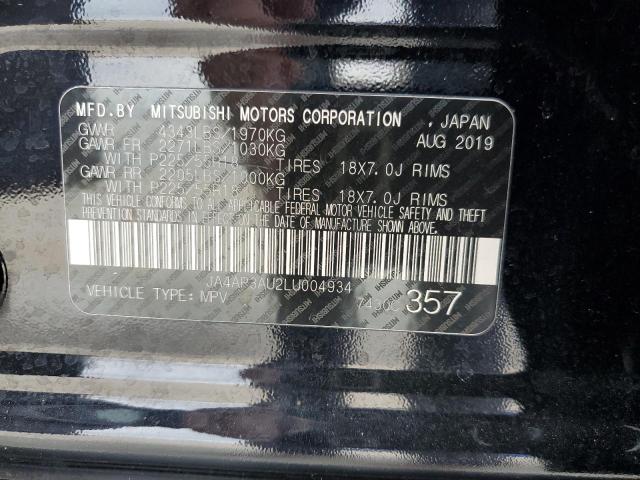 Photo 11 VIN: JA4AP3AU2LU004934 - MITSUBISHI OUTLANDER 