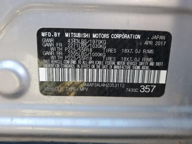 Photo 12 VIN: JA4AP3AU4HZ053112 - MITSUBISHI OUTLANDER 