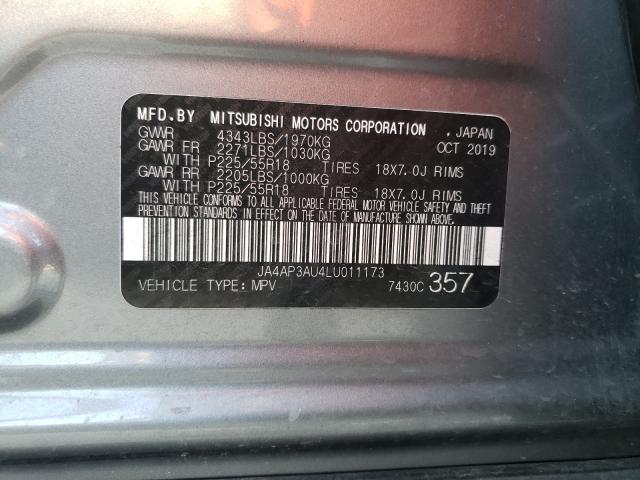 Photo 9 VIN: JA4AP3AU4LU011173 - MITSUBISHI OUTLANDER 