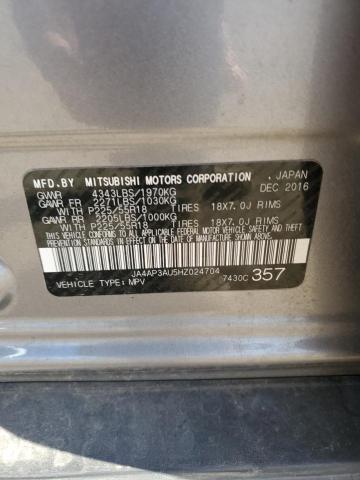 Photo 12 VIN: JA4AP3AU5HZ024704 - MITSUBISHI OUTLANDER 