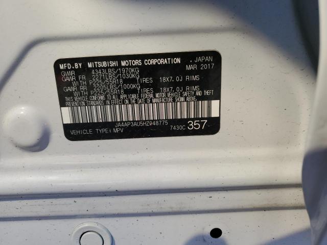 Photo 13 VIN: JA4AP3AU5HZ048775 - MITSUBISHI OUTLANDER 