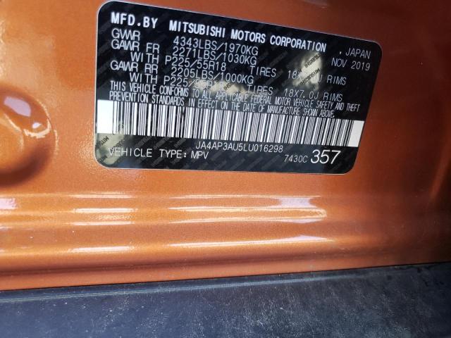 Photo 13 VIN: JA4AP3AU5LU016298 - MITSUBISHI OUTLANDER 