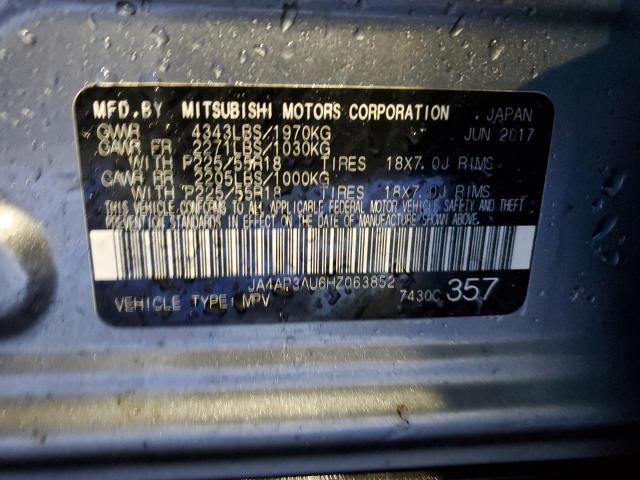 Photo 11 VIN: JA4AP3AU6HZ063852 - MITSUBISHI OUTLANDER 