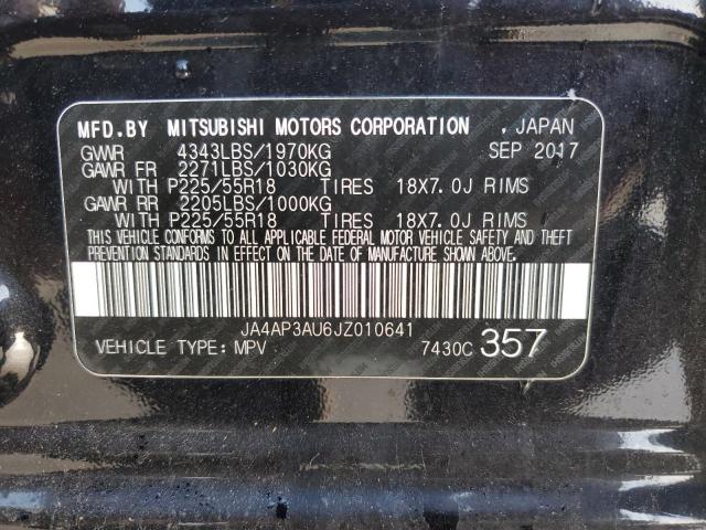 Photo 11 VIN: JA4AP3AU6JZ010641 - MITSUBISHI OUTLANDER 