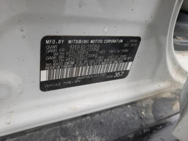 Photo 9 VIN: JA4AP3AU6LU017797 - MITSUBISHI OUTLANDER 