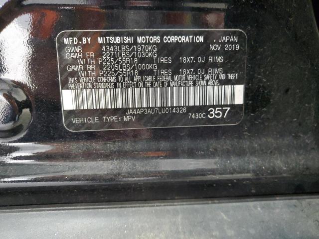 Photo 12 VIN: JA4AP3AU7LU014326 - MITSUBISHI OUTLANDER 