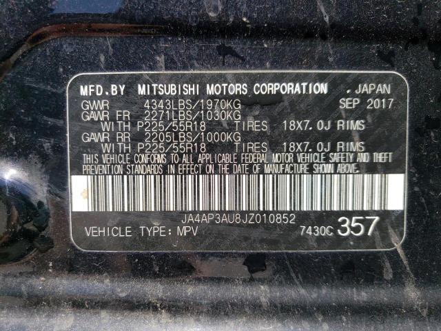 Photo 12 VIN: JA4AP3AU8JZ010852 - MITSUBISHI OUTLANDER 