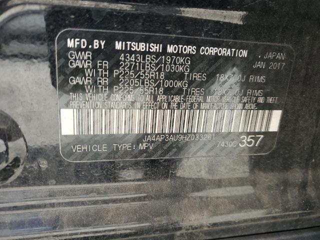 Photo 12 VIN: JA4AP3AU9HZ033261 - MITSUBISHI OUTLANDER 