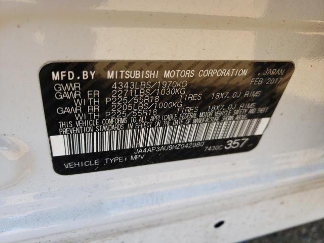 Photo 13 VIN: JA4AP3AU9HZ042980 - MITSUBISHI OUTLANDER 