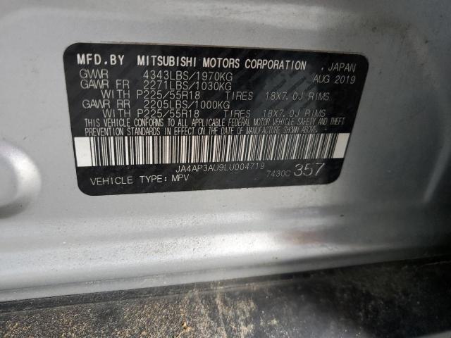 Photo 12 VIN: JA4AP3AU9LU004719 - MITSUBISHI OUTLANDER 