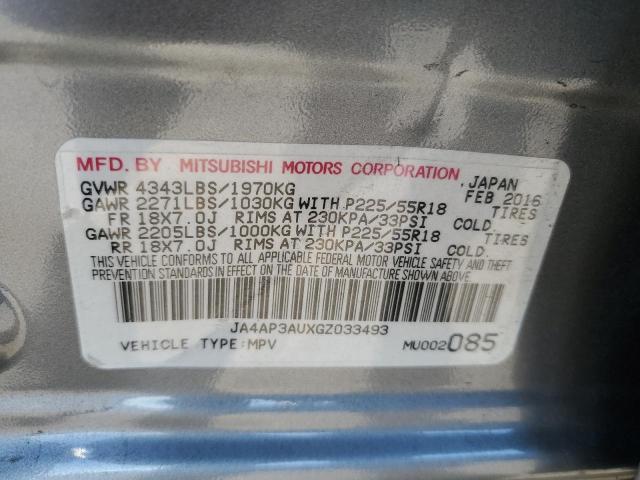 Photo 13 VIN: JA4AP3AUXGZ033493 - MITSUBISHI OUTLANDER 