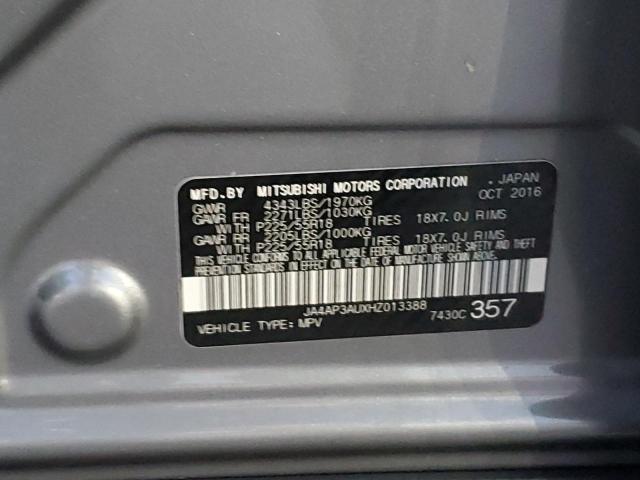 Photo 12 VIN: JA4AP3AUXHZ013388 - MITSUBISHI OUTLANDER 