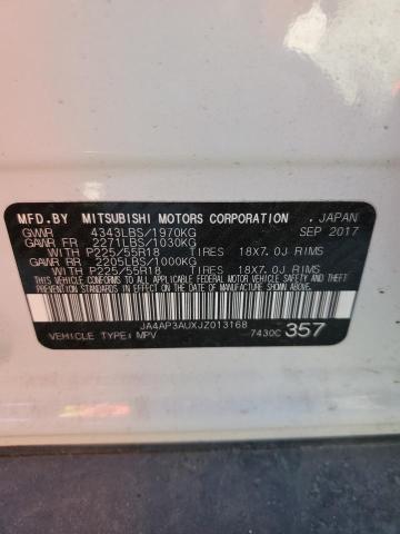 Photo 9 VIN: JA4AP3AUXJZ013168 - MITSUBISHI OUTLANDER 