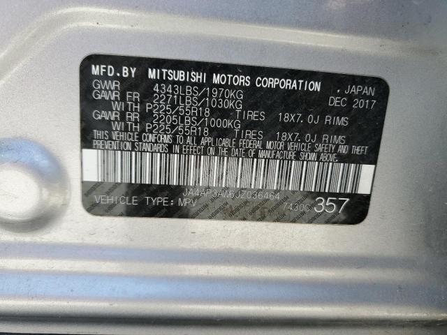 Photo 13 VIN: JA4AP3AW6JZ036464 - MITSUBISHI OUTLANDER 