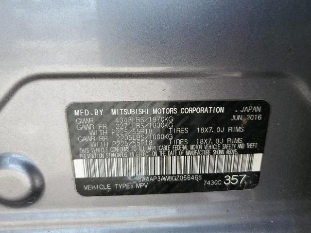 Photo 12 VIN: JA4AP3AW8GZ056465 - MITSUBISHI OUTLANDER 