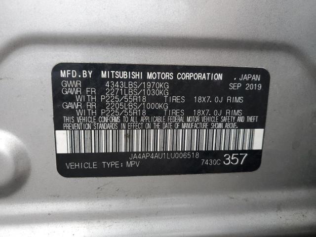 Photo 11 VIN: JA4AP4AU1LU006518 - MITSUBISHI OUTLANDER 