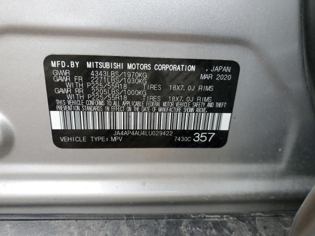 Photo 11 VIN: JA4AP4AU4LU029422 - MITSUBISHI OUTLANDER 