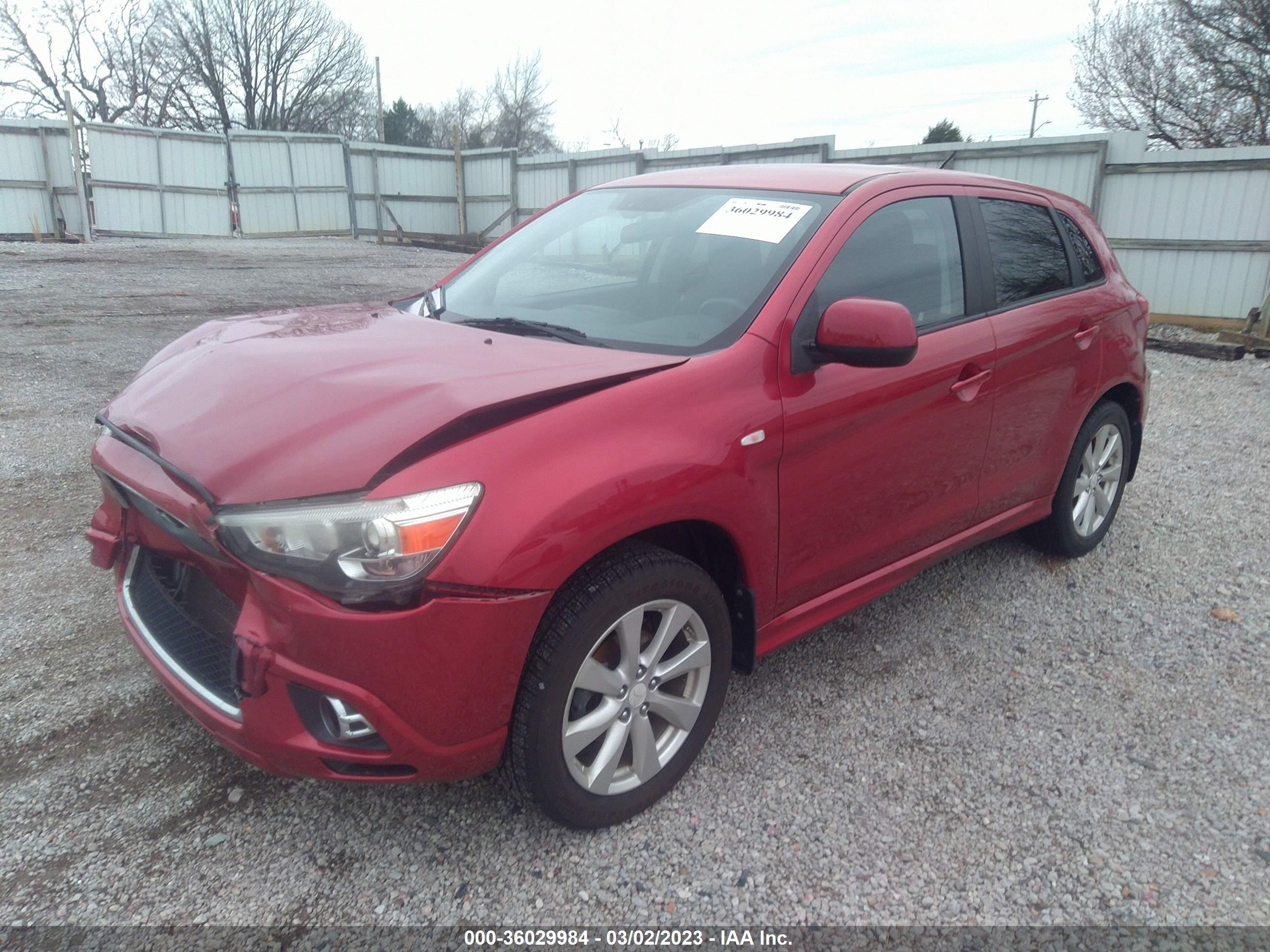 Photo 1 VIN: JA4AP4AU6CZ007277 - MITSUBISHI OUTLANDER 