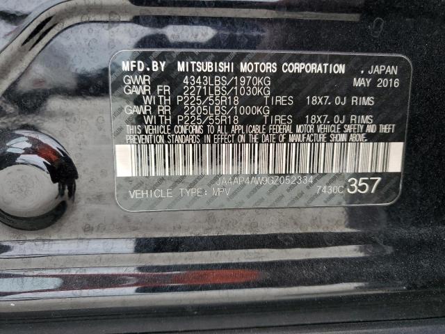 Photo 11 VIN: JA4AP4AW9GZ052334 - MITSUBISHI OUTLANDER 