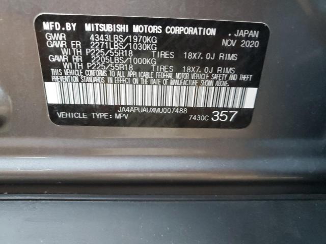 Photo 12 VIN: JA4APUAUXMU007488 - MITSUBISHI OUTLANDER 