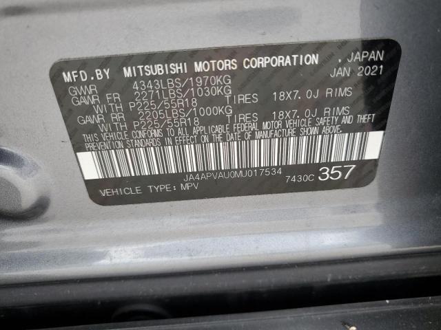 Photo 13 VIN: JA4APVAU0MU017534 - MITSUBISHI OUTLANDER SPORT 