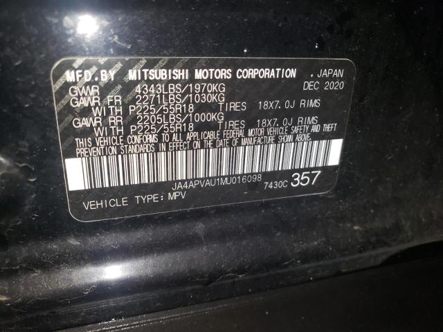 Photo 13 VIN: JA4APVAU1MU016098 - MITSUBISHI OUTLANDER 