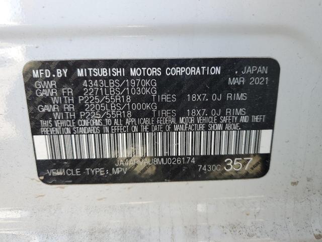 Photo 11 VIN: JA4APVAU8MU026174 - MITSUBISHI OUTLANDER 