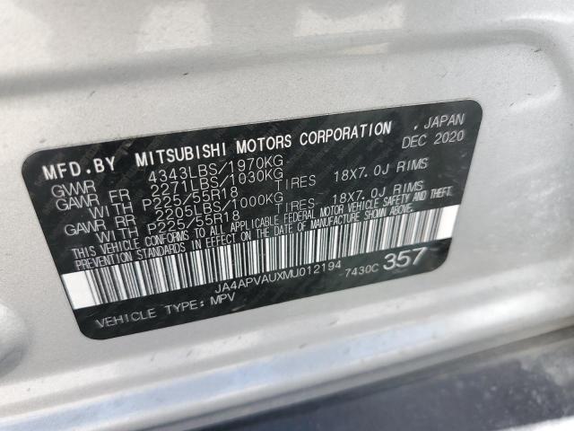 Photo 13 VIN: JA4APVAUXMU012194 - MITSUBISHI OUTLANDER 