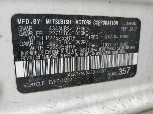 Photo 11 VIN: JA4AR3AU0JZ010807 - MITSUBISHI OUTLANDER 