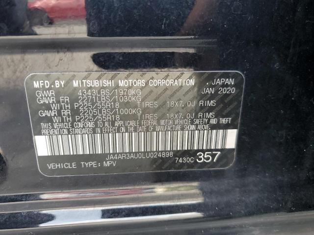 Photo 11 VIN: JA4AR3AU0LU024898 - MITSUBISHI OUTLANDER 