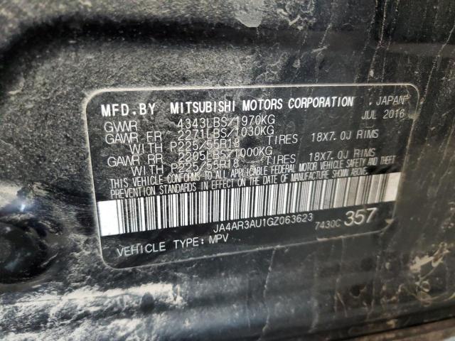 Photo 12 VIN: JA4AR3AU1GZ063623 - MITSUBISHI OUTLANDER 