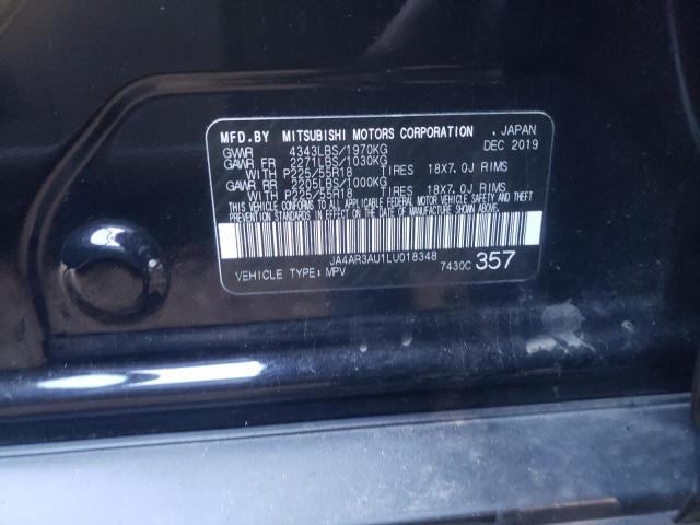 Photo 9 VIN: JA4AR3AU1LU018348 - MITSUBISHI OUTLANDER 