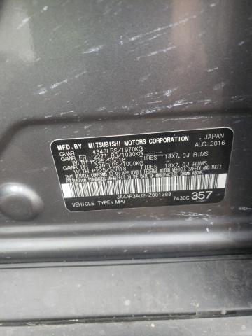 Photo 9 VIN: JA4AR3AU2HZ001388 - MITSUBISHI OUTLANDER 