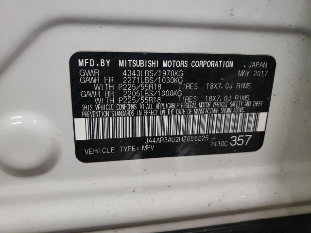 Photo 9 VIN: JA4AR3AU2HZ055225 - MITSUBISHI OUTLANDER 