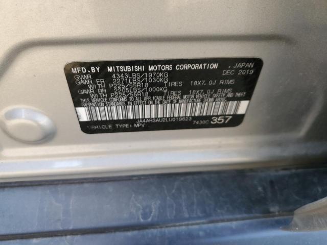 Photo 9 VIN: JA4AR3AU2LU019623 - MITSUBISHI OUTLANDER 