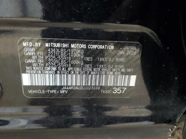 Photo 12 VIN: JA4AR3AU2LU023039 - MITSUBISHI OUTLANDER 