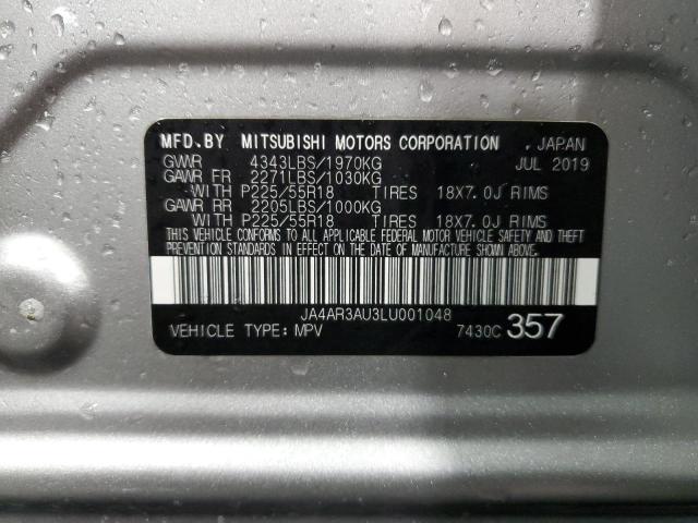 Photo 12 VIN: JA4AR3AU3LU001048 - MITSUBISHI OUTLANDER 