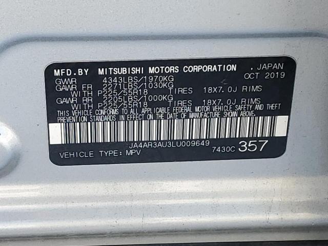 Photo 11 VIN: JA4AR3AU3LU009649 - MITSUBISHI OUTLANDER 