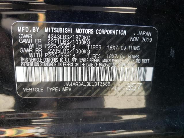 Photo 9 VIN: JA4AR3AU3LU013586 - MITSUBISHI OUTLANDER 