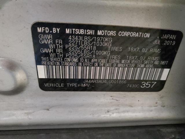 Photo 12 VIN: JA4AR3AU4LU001866 - MITSUBISHI OUTLANDER 