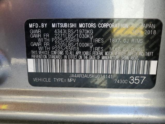 Photo 13 VIN: JA4AR3AU5KU014141 - MITSUBISHI OUTLANDER 