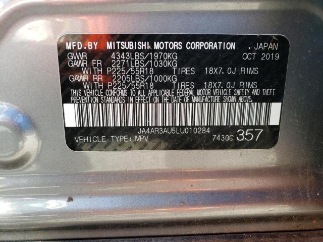 Photo 12 VIN: JA4AR3AU5LU010284 - MITSUBISHI OUTLANDER 