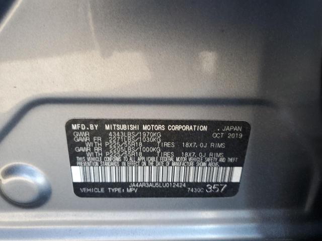 Photo 12 VIN: JA4AR3AU5LU012424 - MITSUBISHI OUTLANDER 