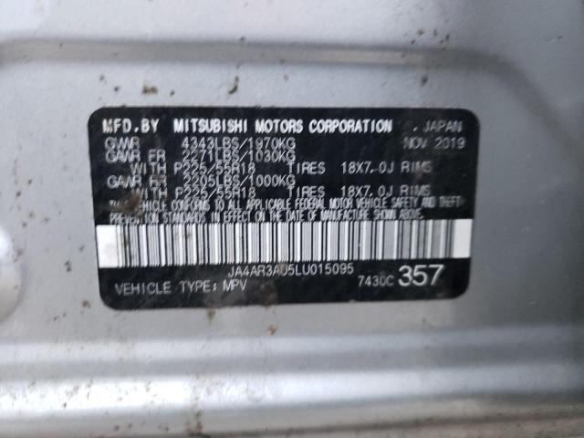 Photo 12 VIN: JA4AR3AU5LU015095 - MITSUBISHI OUTLANDER 