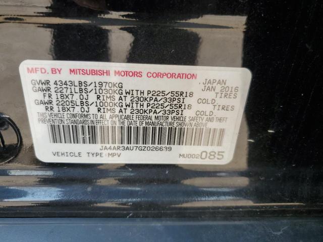 Photo 13 VIN: JA4AR3AU7GZ026639 - MITSUBISHI OUTLANDER 