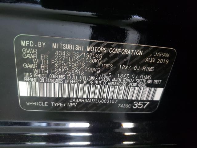 Photo 9 VIN: JA4AR3AU7LU003157 - MITSUBISHI OUTLANDER 