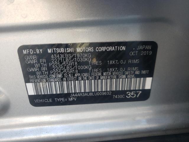 Photo 9 VIN: JA4AR3AU8LU009632 - MITSUBISHI OUTLANDER 