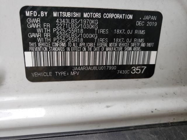 Photo 9 VIN: JA4AR3AU8LU017990 - MITSUBISHI OUTLANDER 