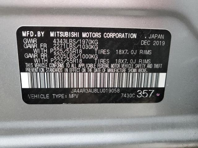 Photo 12 VIN: JA4AR3AU8LU019058 - MITSUBISHI OUTLANDER 